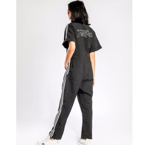 ADIDAS ORIGINAL X FIORUCCI JUMPSUIT in Black New with Tags! - Picture 5 of 15